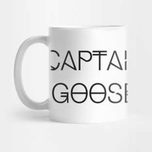 Captain Goose (Black) Mug